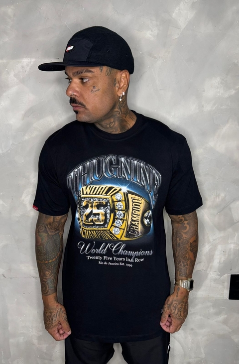 Camiseta Thug Ring - Preto