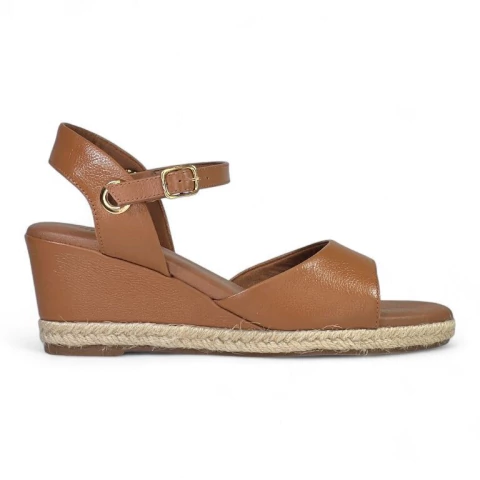SPELL SANDALIA DE CUERO TACO CHINO CON YUTE