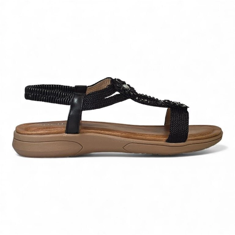 SPELL SANDALIA OJOTA CON APLIQUE Y ELÁSTICO