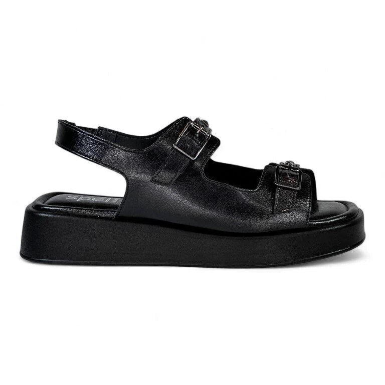 SPELL SANDALIA CON DOBLE HEBILLA Y TACHAS