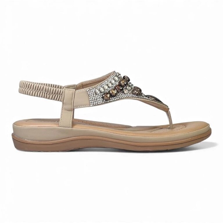 SPELL SANDALIA OJOTA CON ELÁSTICO Y CANUTILLOS