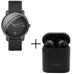 SMARTWATCH + AURICULAR PADDLE WATCH