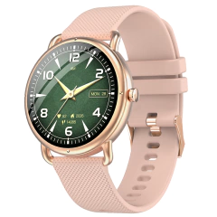 SMARTWATCH ROSA MALLA DE SILICONA con RECEPCION DE LLAMADAS - comprar online