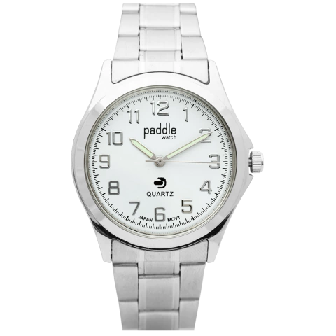 RELOJ CLÁSICO MALLA DE ACERO INOXIDABLE - comprar online