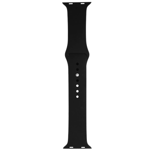 MALLA DE SILICONA SMARTWATCH NEGRA