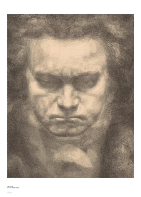 Lámina Beethoven (Jan Fekkes) - Papel Opalina 300g