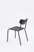 SILLA | H02 full chapa negro - La Carpintería