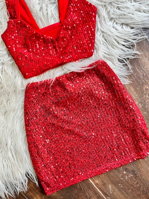 Mini lestejuelas FULL Red