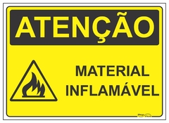 Atenção material inflamável - AT005
