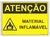Atenção material inflamável - AT005