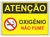 Atenção oxigênio não fume - AT009