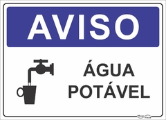placa água potável