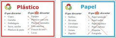 Adesivo o que pode ser reciclado