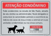 placa violência contra os animais, lei 17477