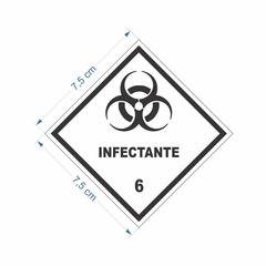 adesivo substância infectante, adesivo infectante