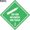 gás não inflamável, não tóxico