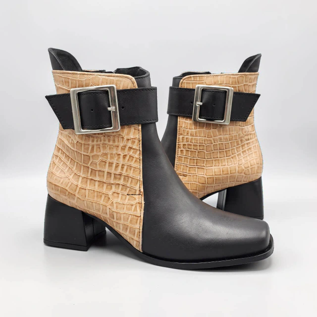 Laura Negro / Nude Croco