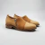 Zapato de cuero combinado color suela gamuza. Modelo Zia de Las Boleras.