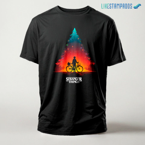 Remera Stranger Things 100% Algodón