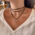 Choker Gamuzado heart - comprar online