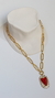 COLLAR CUORE DORADO - comprar online