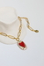 COLLAR CUORE DORADO