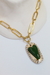 COLLAR CUORE DORADO - Mechi Garay