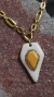 COLLAR CABOS DORADO - Mechi Garay