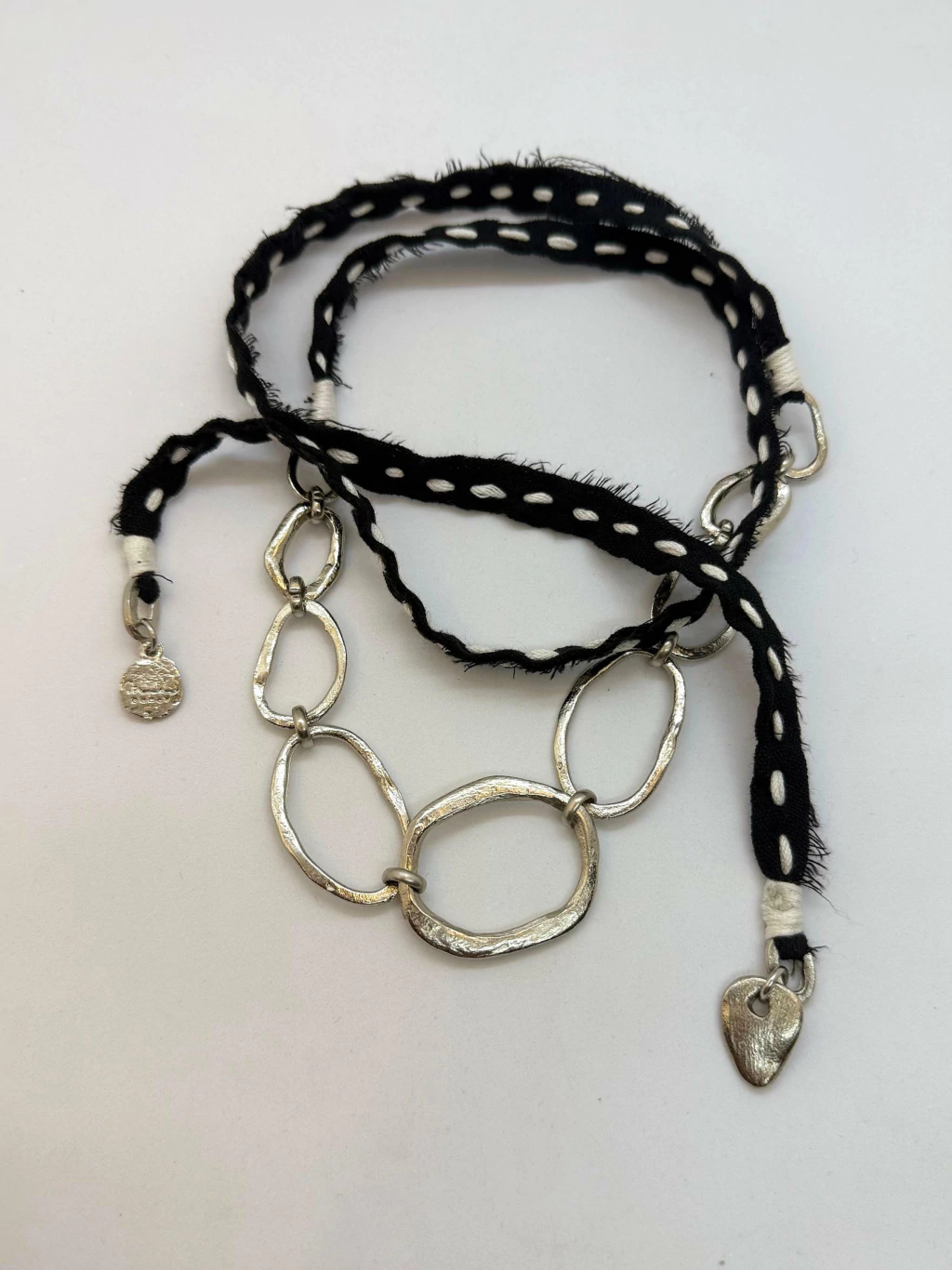 Cadenita crack plateada