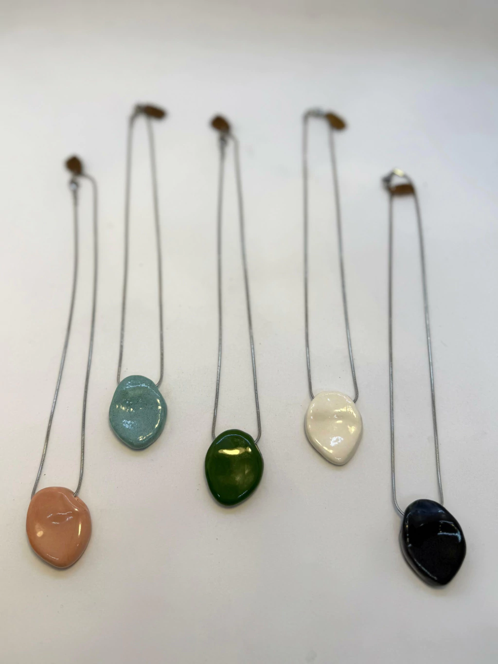 Collar penka plateado