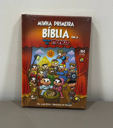 Livro Infantil - Minha primeira Bíblia com a Turma da Mônica - Tamanho pequeno - comprar online