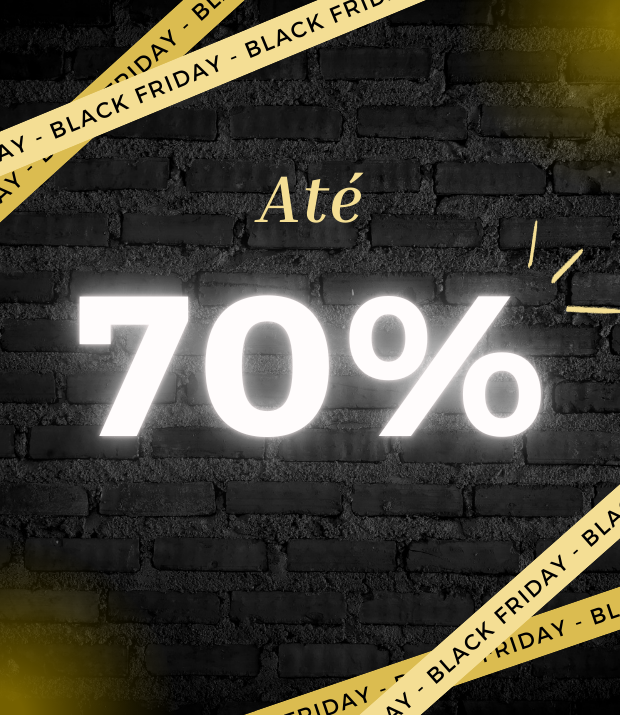 ATÉ 70% DE DESCONTO