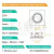 Spot Embutido De Techo Cuadrado Móvil Para Dicroica Led Gu10 - comprar online