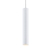 Lampara Colgante Tubo Cilindro Diseño Minimalista 1 Luz Led Gu10