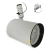 Spot Mini Cilindro Cabezal Movil minimalista Dicroica Led Gu10 Riel bandeja barral