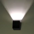 Spot Difusor Unidireccional Cubo De Exterior Interior G9