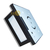 Plafon techo Cuadrad Chico De Exterior interior intemperie Hierro vidrio 1 Luz led balcon