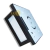 Plafon techo Cuadrad Chico De Exterior interior intemperie Hierro vidrio 1 Luz led balcon