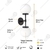 Aplique de Pared Barral de 2 Luces - comprar online