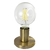 Lampara De Pared Techo Dorado 1 Luz Apto Led Niza