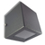 Spot Difusor Luces bidireccional pared Cubo Exterior Interior intemperie G9 led