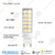 Bipin Led g9 6w Halopin Macroled Kailux