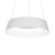 Colgante LED de 50 W de color blanco con diseño moderno y elegante.