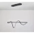 Colgante LED de 48w modelo Sea, diseño moderno en color negro con forma ondulada.