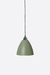 Lámpara colgante Scandium Medium en color verde con cable textil