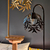 Lampara de mesa velador botanico planta arbol flor diseño