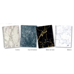 Agenda Arwen 2027 Diaria Espiral Línea Marmoladas N8 17x22cm