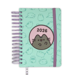 Agenda Mooving Pusheen 2026 N8 Día X Hoja 14x20 Cm - comprar online