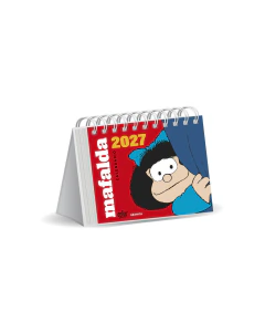 Calendario 2027 Almanaque Mafalda Taco Escritorio 13x11 Cm