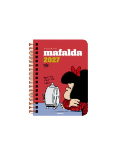 Agenda Mafalda 2027 - Día Por Página - Espiralada 11 X 15 Cm